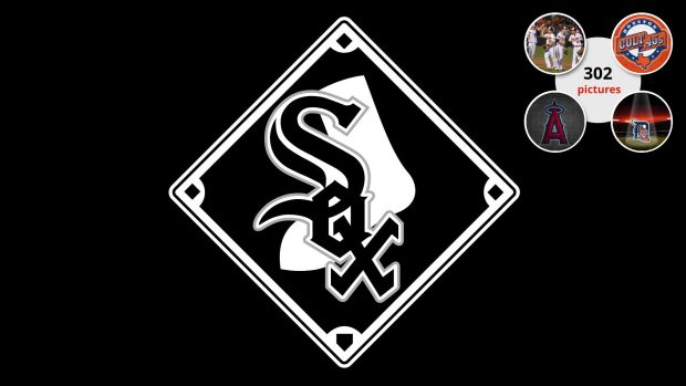 Mlb logo team chicago white sox backgrounds.