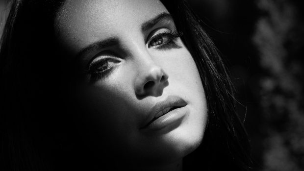 Monochrome lana del rey face hd wallpapers.