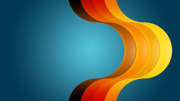 Orange abstract hd wallpaper.