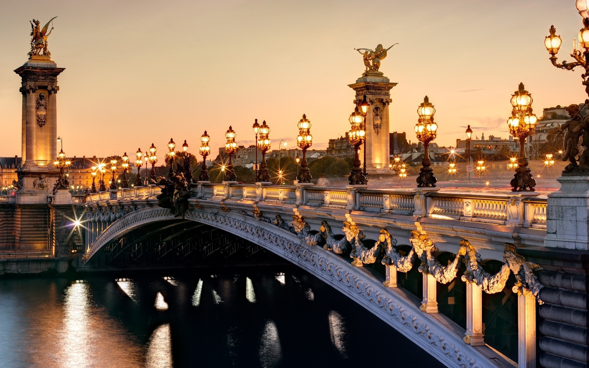 Attractive Lighting City Eiffel Tower Hd Paris Wallpapers Download