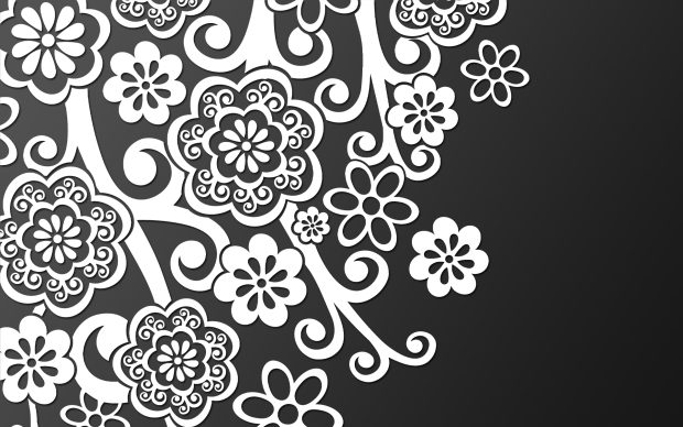 Pattern Black and White High Definition Wallpaper Top Free Picture.