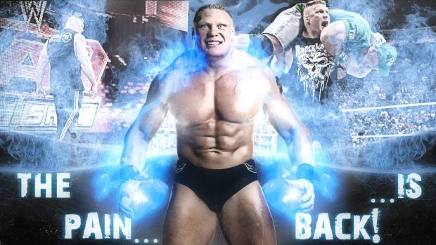 Picture of Brock Lesnar.