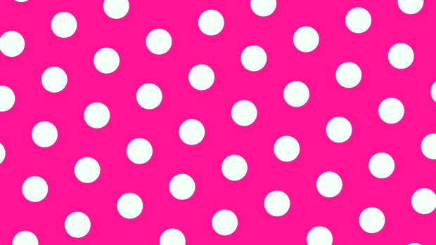 Pink polka dot wallpaper hd.