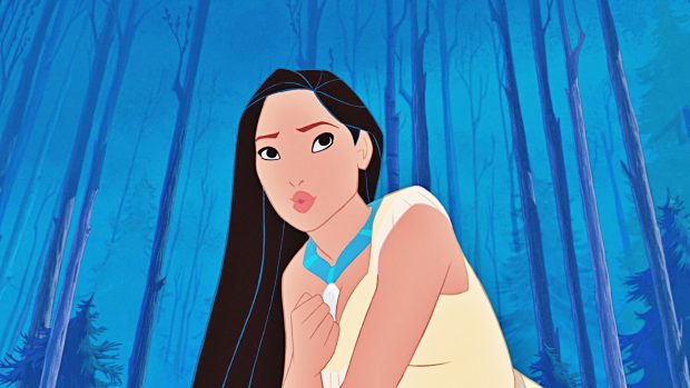 Pocahontas walt disney characters hd background image ipad.
