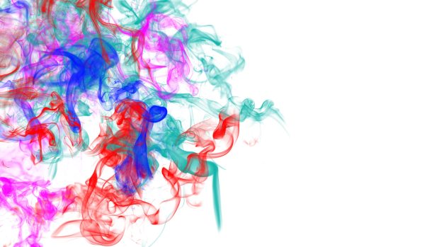 Smoke patterns lines colorful 1920x1080.