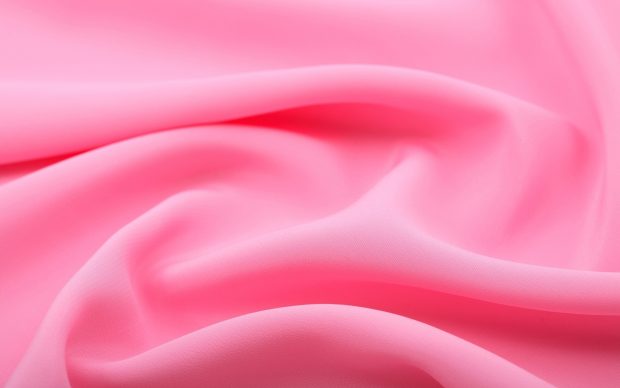 Soft pink cloth wallpaper.