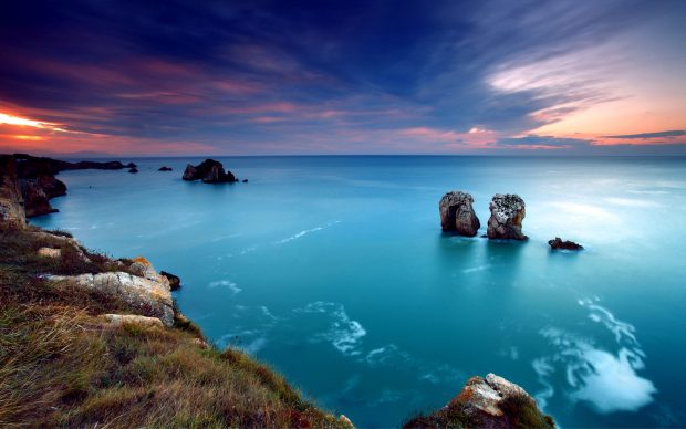 Stunning ocean landscape new best hd wallpaper screen display 2560x1600.