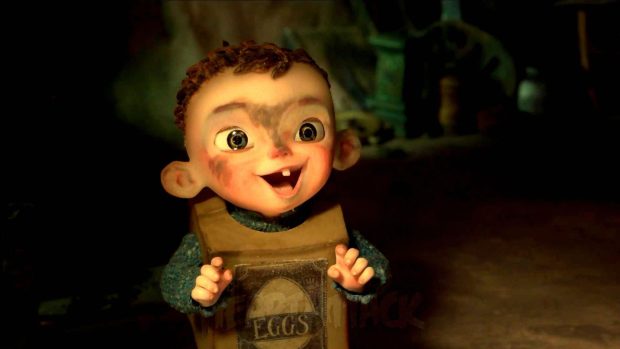 The boxtrolls family comedy cartoon movie adventure boy cute big eye dirty 1920x1080.