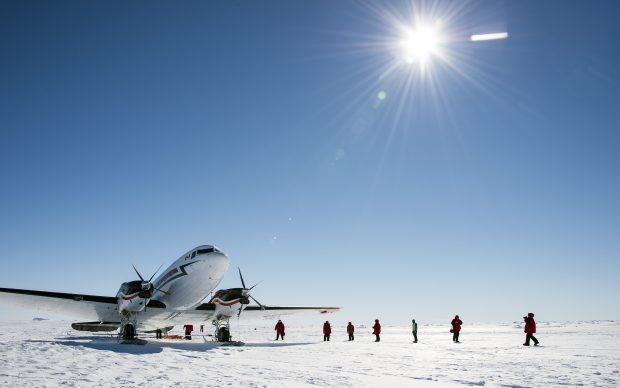 Trip to Antarctica Background.