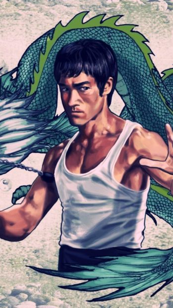 Wallpapers Bruce Lee iPhone 1080x1920.