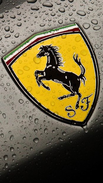 A symbol of Ferrari iPhone 7 wallpaper 1080x1920.