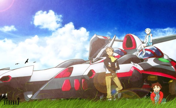 Anime Eureka Seven Backgrounds Download.