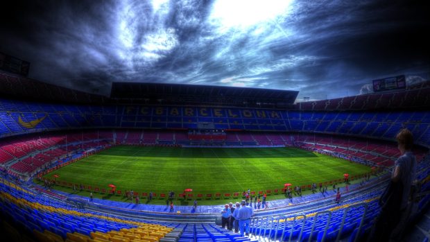 Awesome Camp Nou Background.