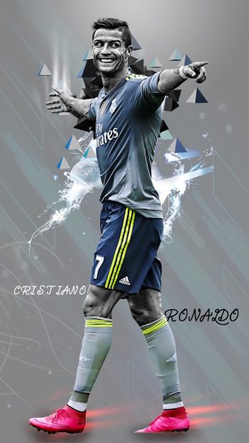 Awesome Cristiano Ronaldo iPhone Wallpaper.