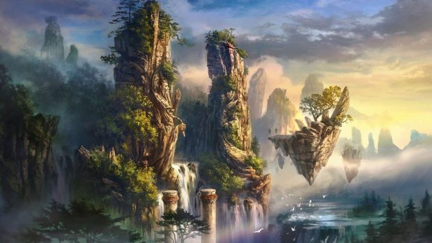 Backgrounds Free Fantasy Art HD.