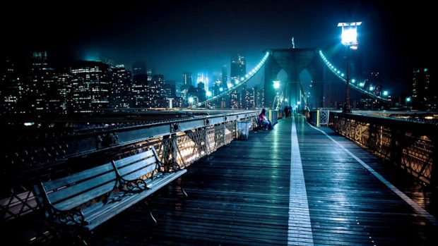 Brooklyn Bridge Background Full HD.