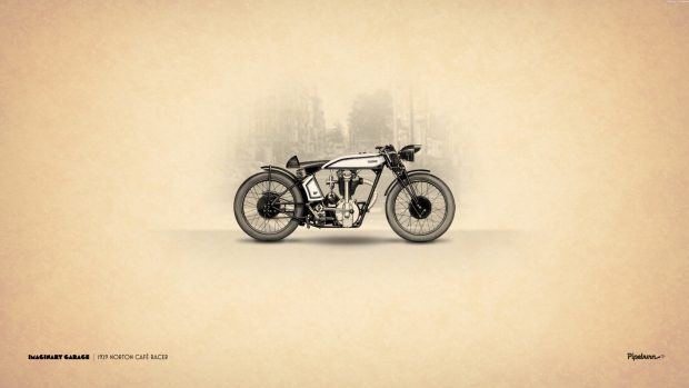 Cafe Racer Wallpaper Full HD.