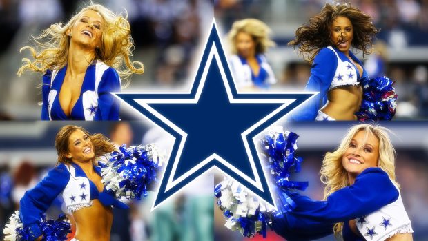 Cool Dallas Cowboys Cheerleaders Background.