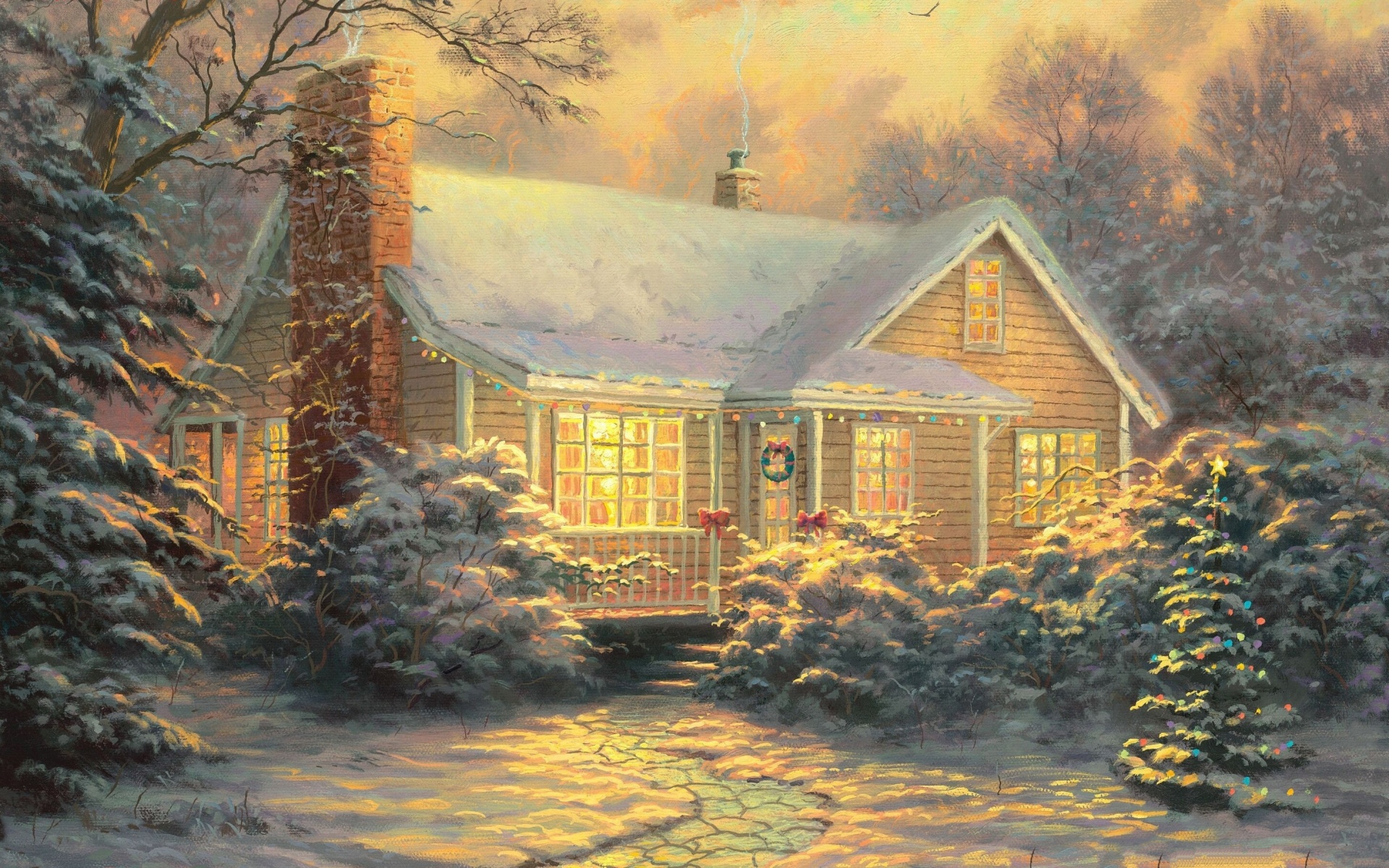 Free Download Cottage Wallpaper Pixelstalk Net