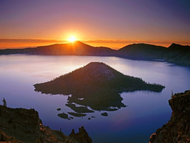 Crater Lake Wallpaper Widescreen.