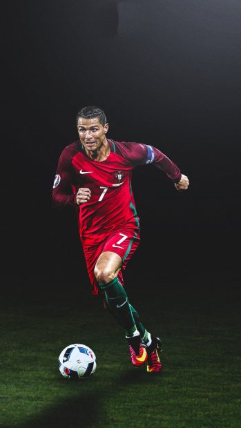 Cristiano Ronaldo iPhone Background Free Download.