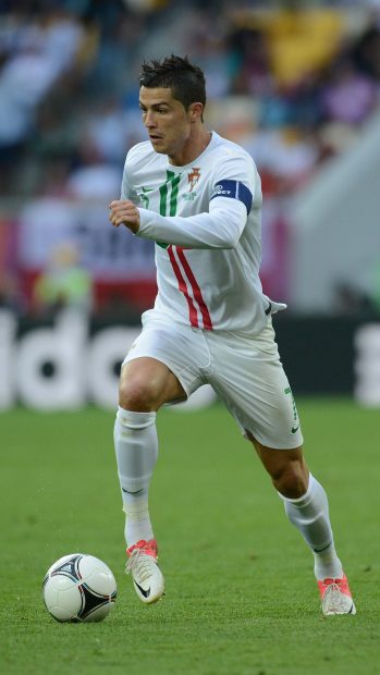 Portuguese forward Cristiano Ronaldo run