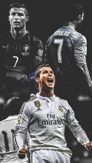 Cristiano Ronaldo iPhone Widescreen Background.