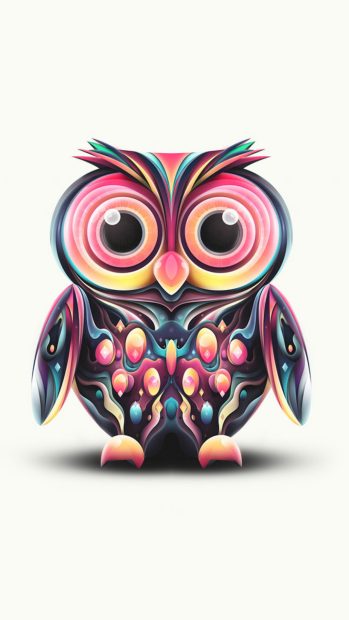 Cute Owl Wallpaper for Android Free Download.
