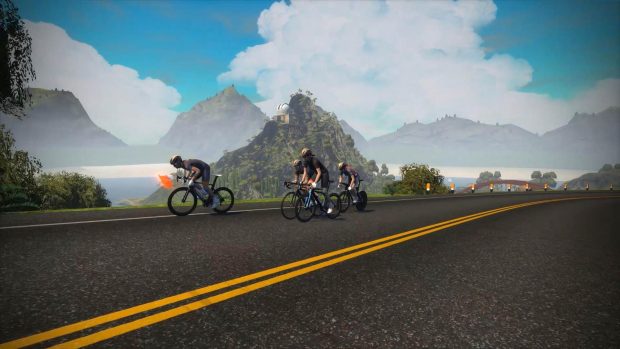 Cycling Game Image.