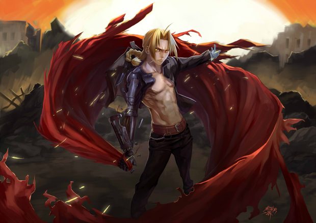 Edward Elric Wallpapers HD Free Download.