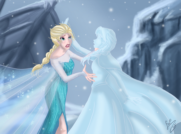 Elsa And Anna Backgrounds.