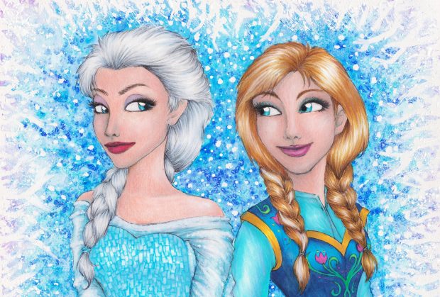 Elsa And Anna Backgrounds Free Download.