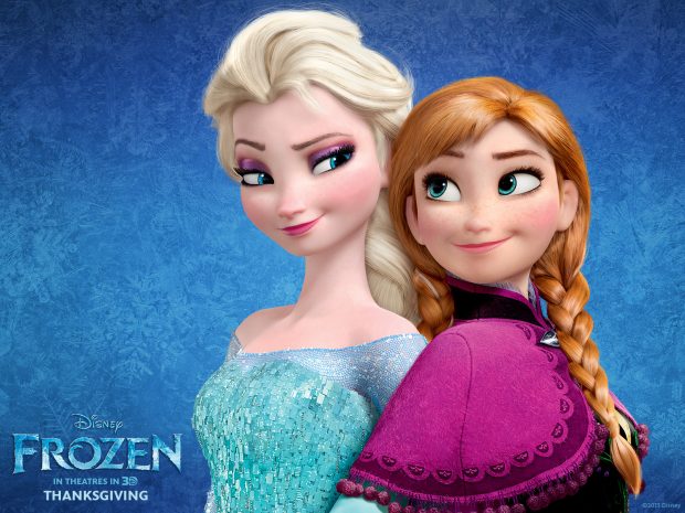 Elsa And Anna Wallpaper.