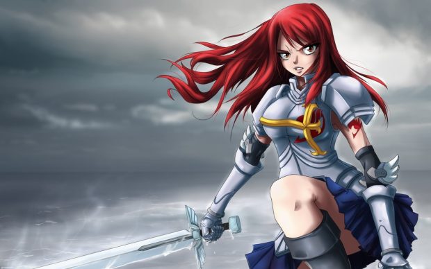 Erza scarlet wallpaper hd download.