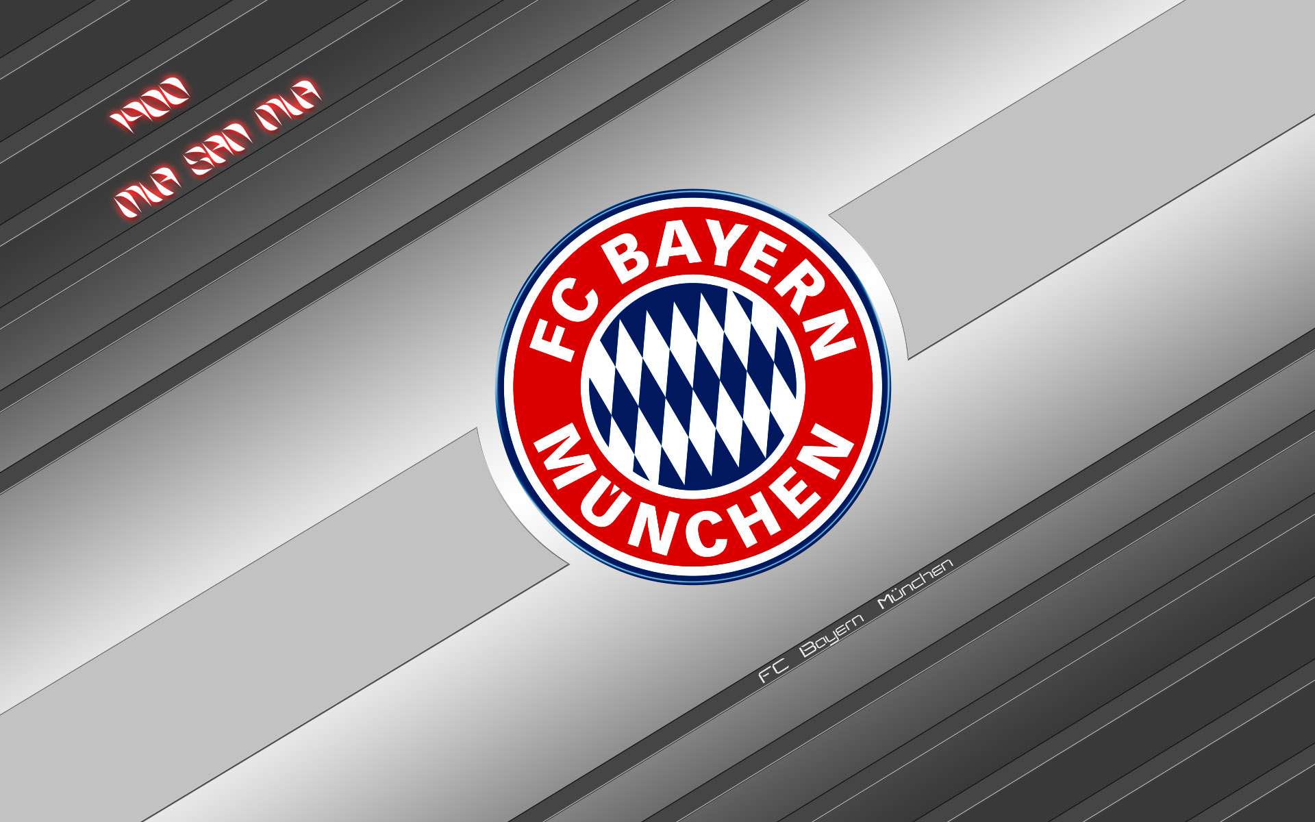 Download Bayern Munich Logo Blue Gold Wallpaper  Wallpaperscom