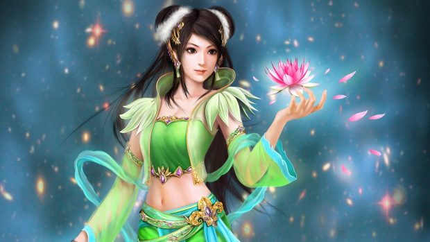 Fantasy Girl Backgrounds Free Download.