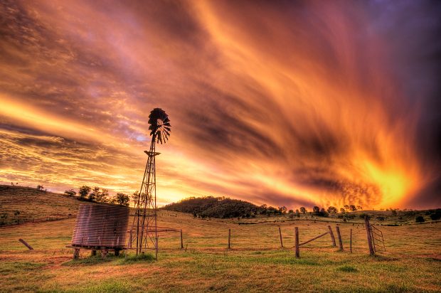 Farming down under hdr pictures.