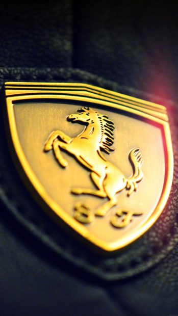 Ferrari iPhone logo photos.