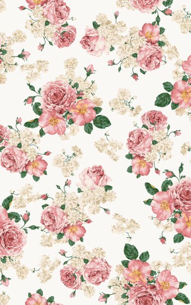 Floral Wallpaper iPhone.