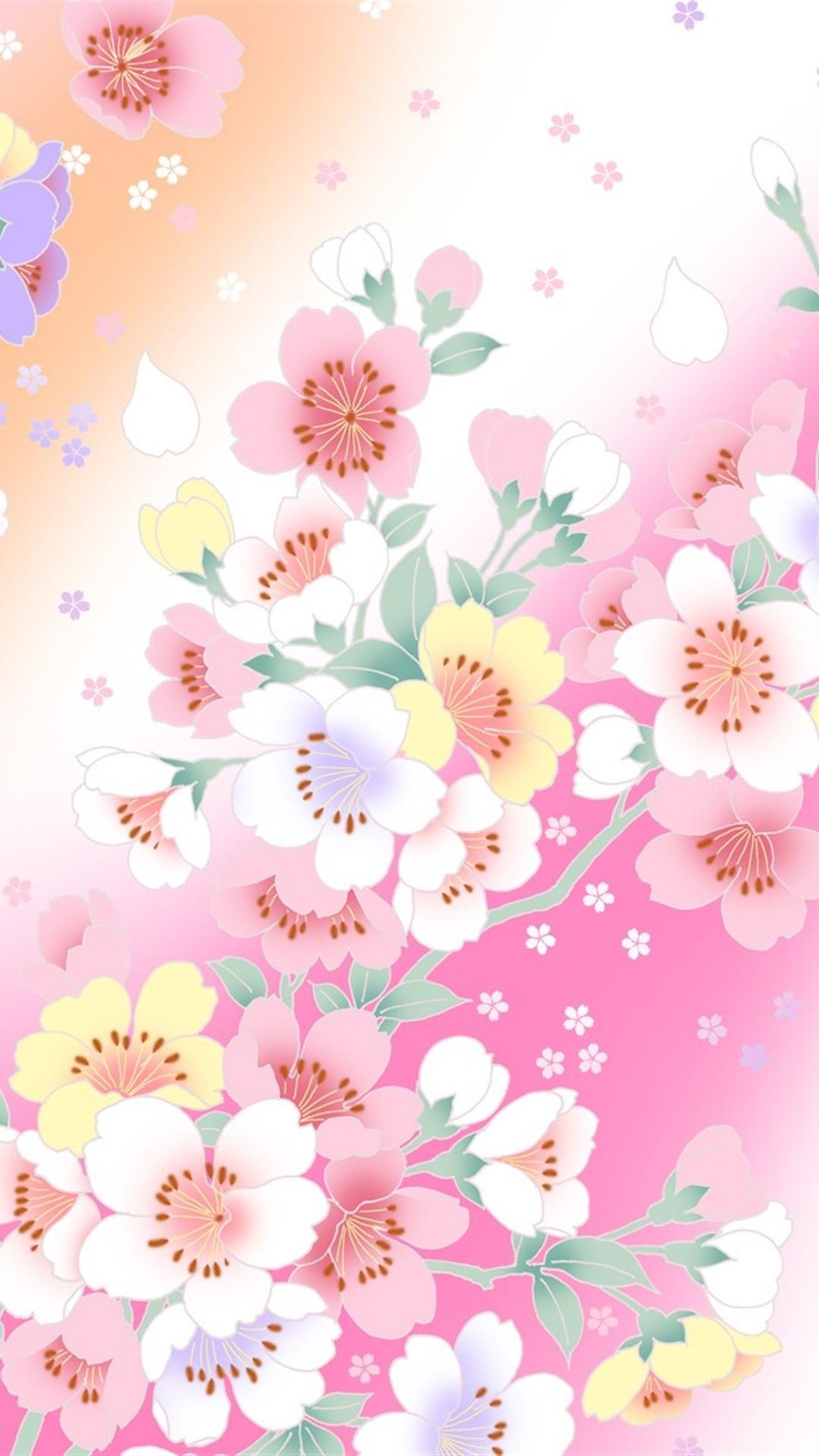Floral Wallpaper iPhone | PixelsTalk.Net