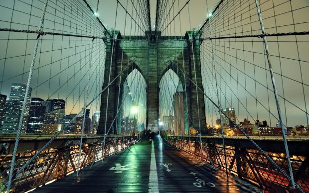 Free Brooklyn Bridge Picture.