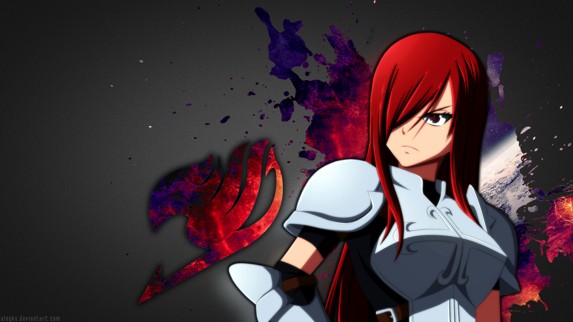 9. Erza Scarlet from Fairy Tail - wide 7