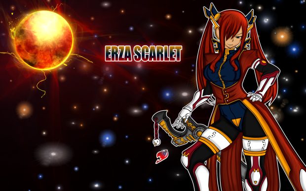 Free Pictures Erza Scarlet HD.