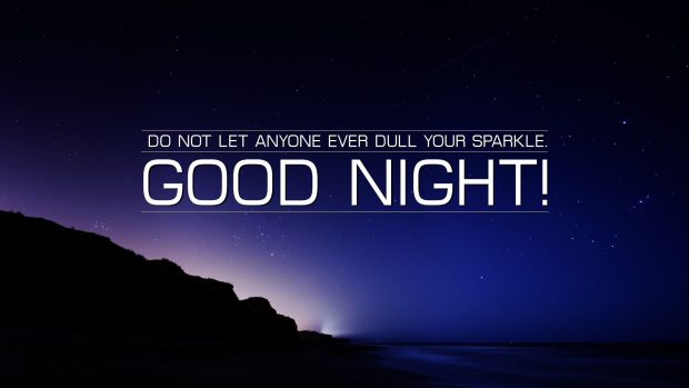 Good night fabulous wallpaper.