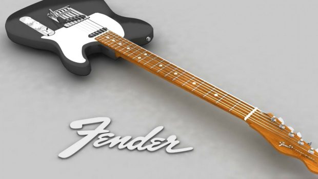 Guitar wallpaper electric black fender music.