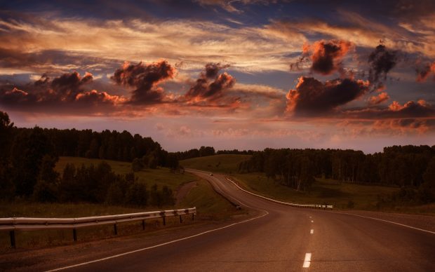 HD Country Road Background.