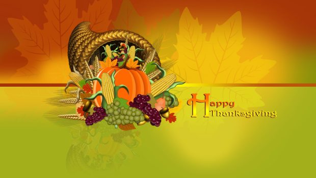 HD Cute Thanksgiving Background.