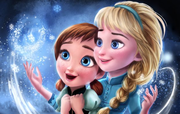 HD Free Elsa And Anna Images.