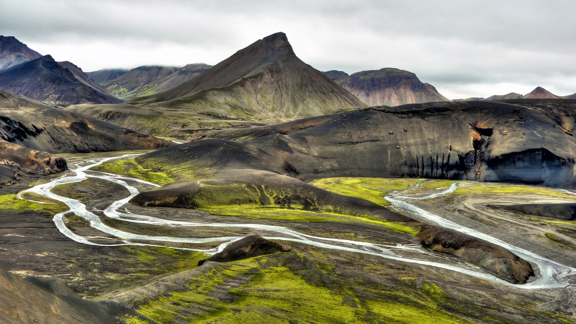 Aesthetic Iceland Landscape Desktop Wallpaper - Iceland Wallpaper
