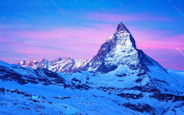 Matterhorn mountain europe wide photos.